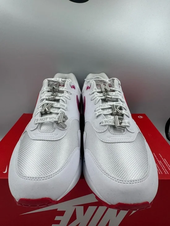 Nike Air Max 1 PRM Valentines Day White BRAND NEW Size 11.5 - Picture 3 of 8